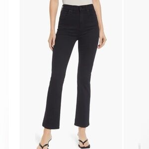 Mother High Waisted Rider Ankle Jeans Not Guilty Back Size 24 Straight Leg Flare